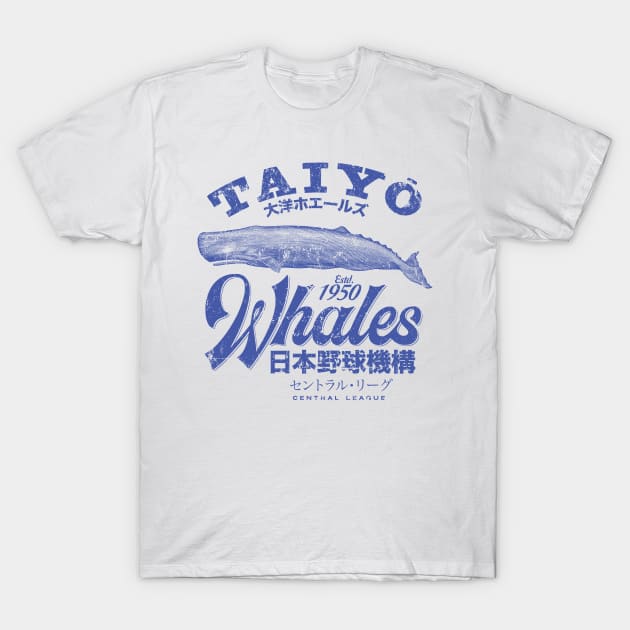 Taiyo Whales - Baseball In Japan - T-Shirt | TeePublic Taiyo Whales - Baseball In Japan - T-Shirt | TeePublic